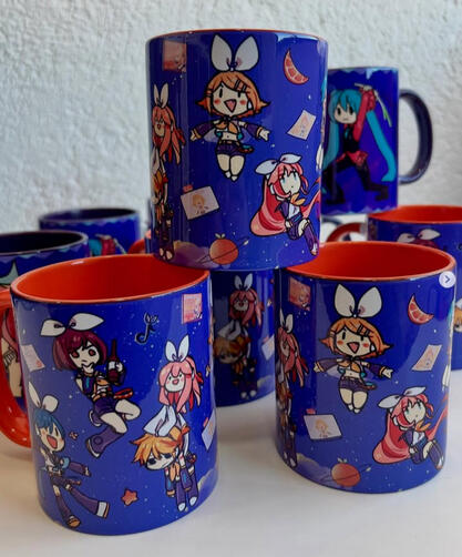 Algunos de nuestros modelos de tazas