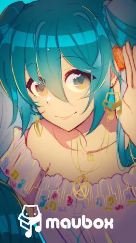 Ilustración para Miku Expo 2024